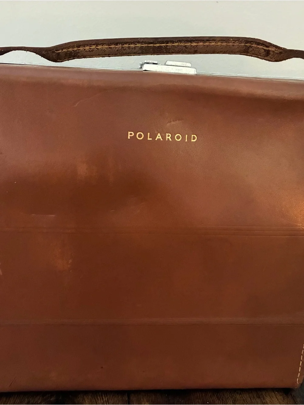 Polaroid Vintage Model 900 Electic Eye Land Camera Set w/ Leather Carrying Case